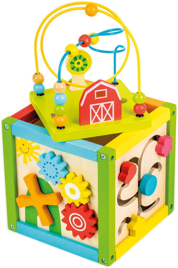 Cube D'activité en Bois - 20cm