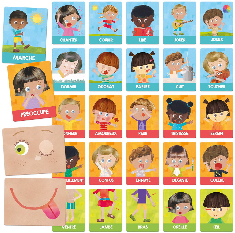 Cartes Emotions - MONTESSORI