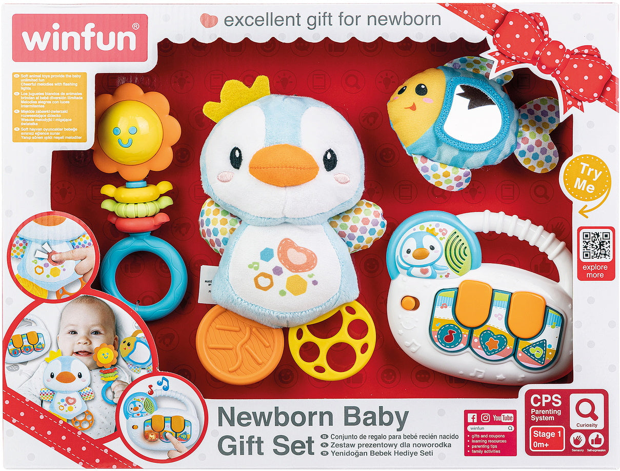 Set 4 jeux d'éveil - Sons et lumières