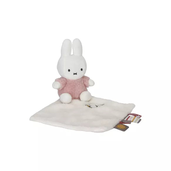 Miffy Doudou plat - Fluffy rose