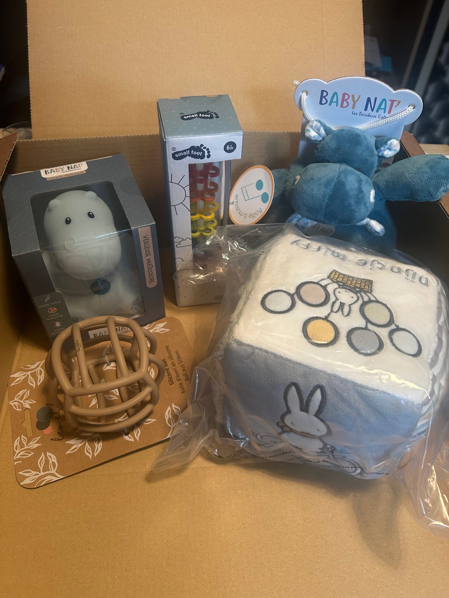 Coffret cadeau 6-12 mois / Bleu