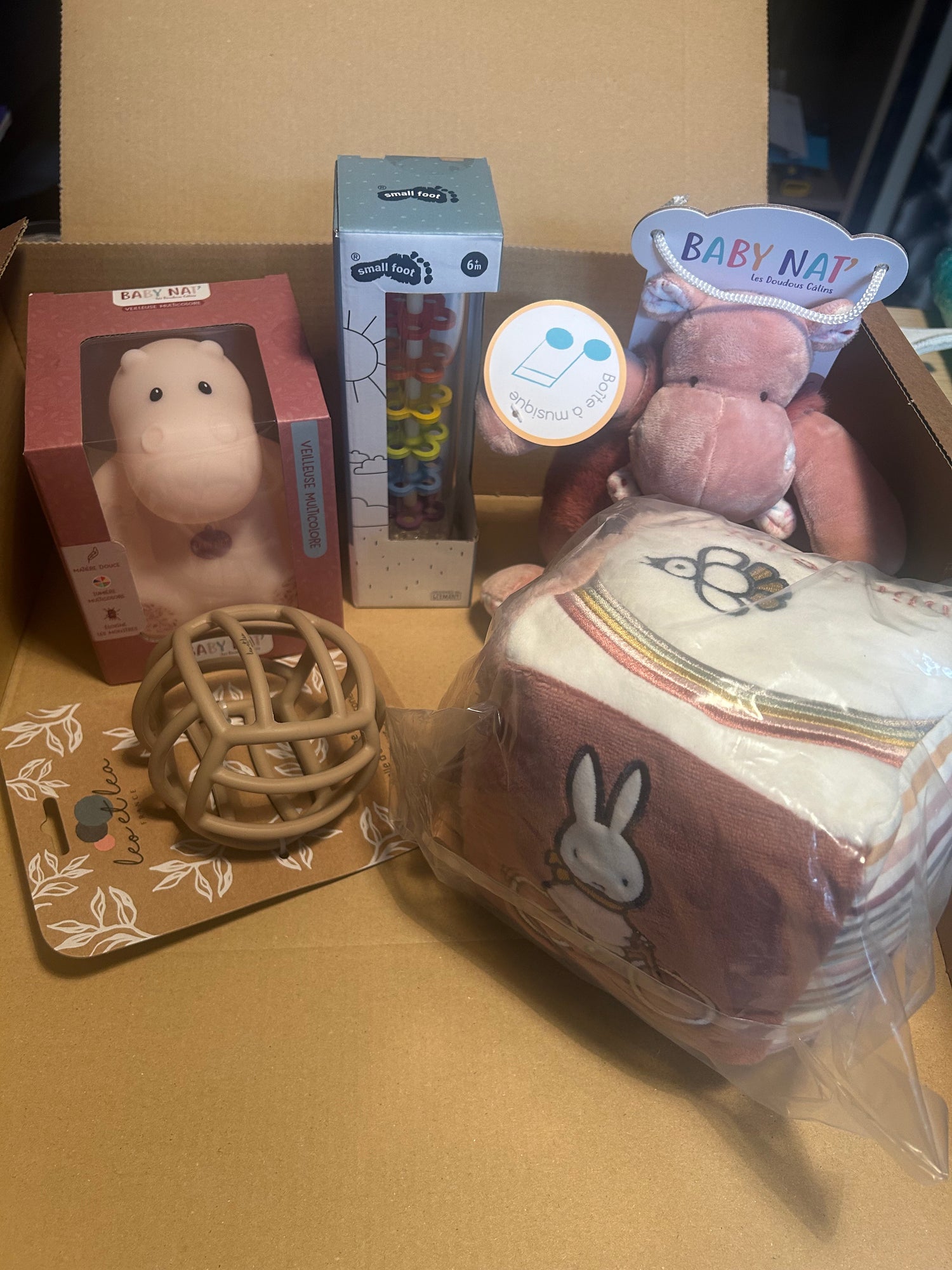 Coffret cadeau 6-12 mois / Rose