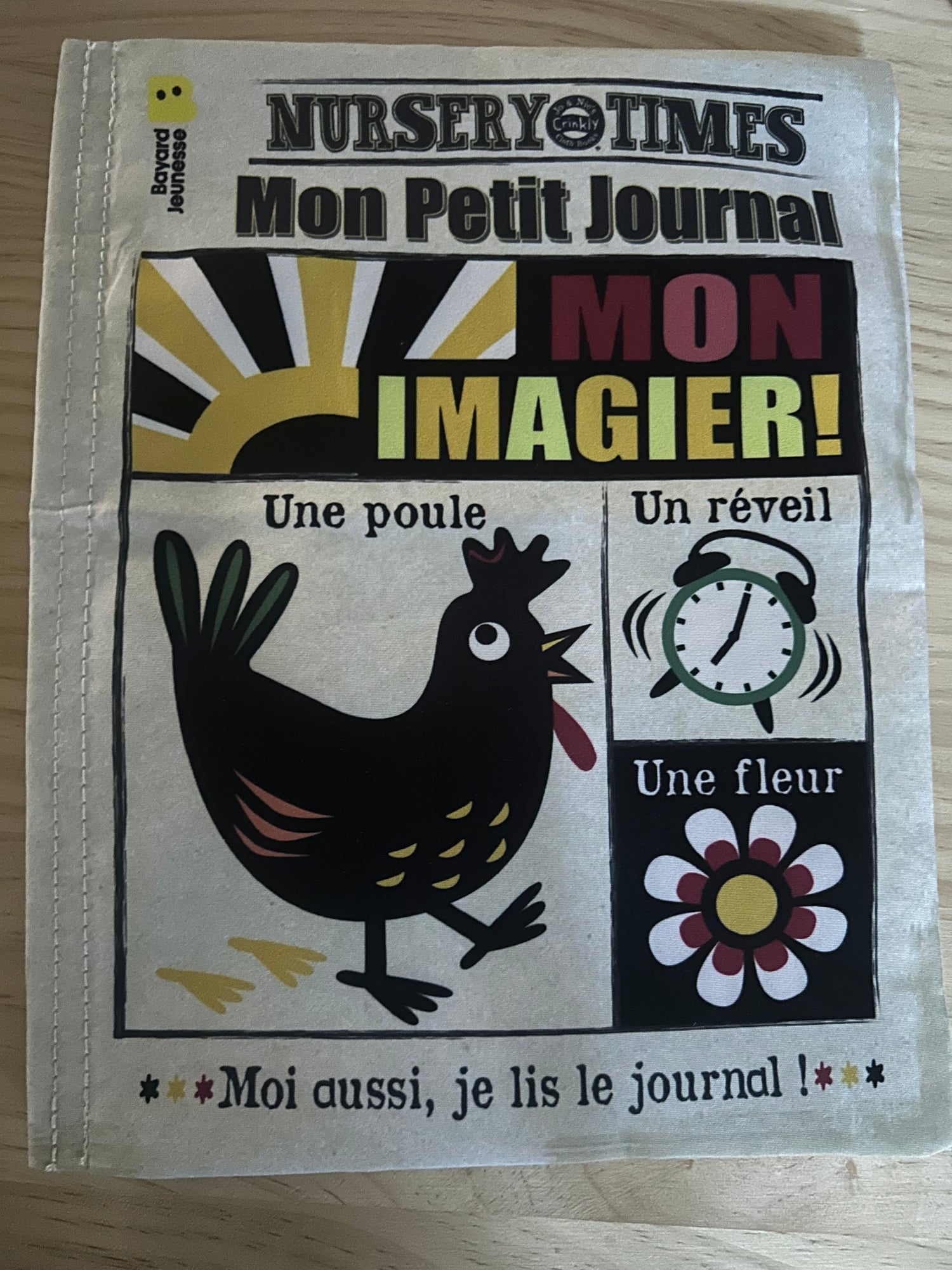Mon Petit Journal - Imagier Noir & Blanc