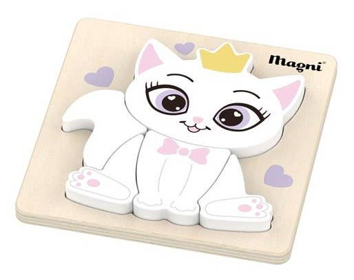 Puzzle de chat princesse