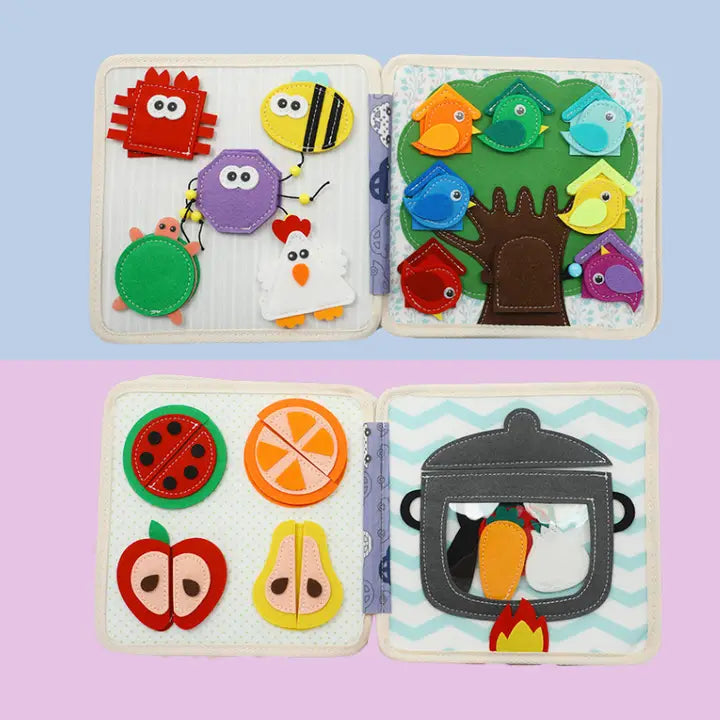 Livre d'activités Montessori Lion