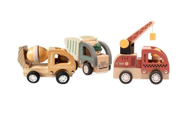 Voitures à friction en vitrine