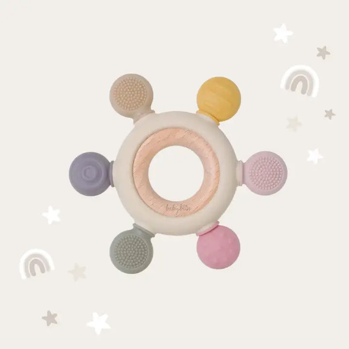 Anneau de dentition - Tons roses