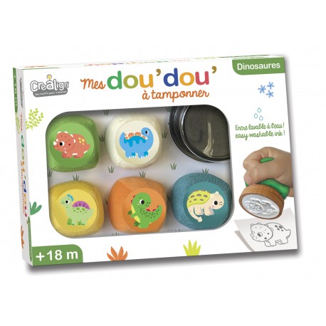 Mes dou'dou dinosaures à tamponner