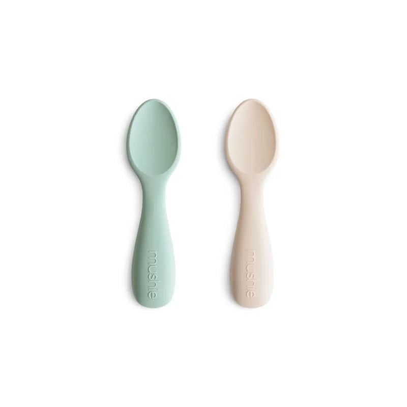 Cuillères d'apprentissage - Beige/Vert