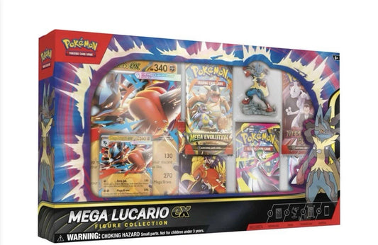 Coffret Pokémon - Méga Lucario EX avec figurine