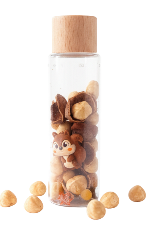Bouteille sensorielle “Croq’Noisette” 🐿️